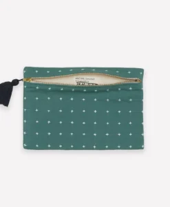 Anchal Cross Stitch Clutch Pouch