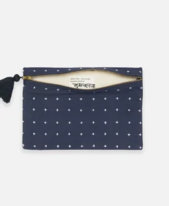 Anchal Cross Stitch Clutch Pouch