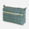 Anchal Cross Stitch Toiletry Bag - Spruce 1 Anchal Cross Stitch Toiletry Bag - Spruce
