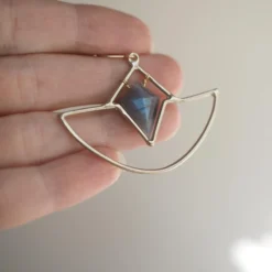 Iron Oxide Jewelry Crystal Amulet Necklace