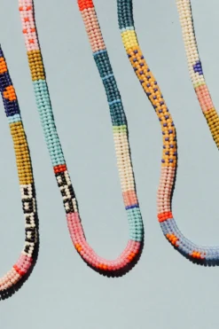 Kisiwa Jewelry Cuerda One Of A Kind Beaded Choker
