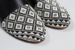 Darzah Black Tatreez Flat D'orsay