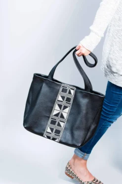 Darzah Tatreez Market Tote Bag