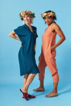 Darzah Shoes Tatreez Flats - Rose 9 Darzah Shoes Tatreez Flats - Rose