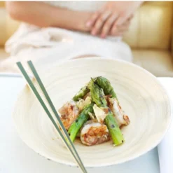 Bibol Dia Bamboo Deep Plate