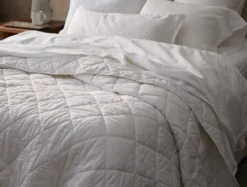 Coyuchi Home Goods Diamond Stitched Comforter 16 Coyuchi Home Goods Diamond Stitched Comforter