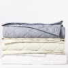 Coyuchi Home Goods Diamond Stitched Comforter 1 Coyuchi Home Goods Diamond Stitched Comforter