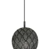 Dounia Home Aria Pendant Light - Gunmetal Handcrafted 1 Dounia Home Aria Pendant Light - Gunmetal Handcrafted