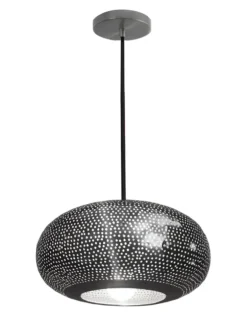Dounia Home Lila Pendant Light- Gunmetal Lighting