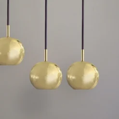 Dounia Home Lighting Mishal Pendant Light - Brass