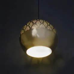 Dounia Home Nur Pendant Light - Brass