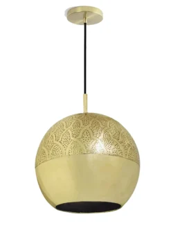 Dounia Home Nur Pendant Light - Brass