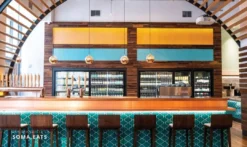 Dounia Home Nur Reversed Pendant Light - Brass Lighting