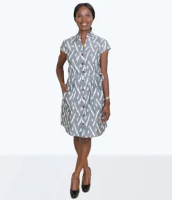 Passion Lilie Driftwood Button-Up Dress