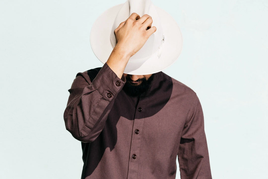 Dushyant Asthana Men's Jaipur Oversized Shirt - Fired Brick 3 Dushyant Asthana Men's Jaipur Oversized Shirt - Fired Brick