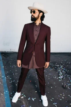 Dushyant Asthana Men's Jaipur Oversized Shirt - Fired Brick 7 Dushyant Asthana Men's Jaipur Oversized Shirt - Fired Brick