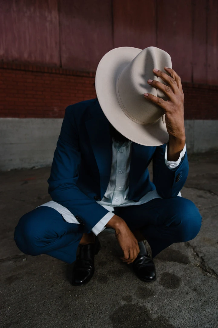 Dushyant Asthana Men's Jaipur Oversized Shirt - Pastel Blue 7 Dushyant Asthana Men's Jaipur Oversized Shirt - Pastel Blue