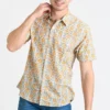 Dushyant Asthana Men's Prat Short Sleeve Shirt - Citrus Floral