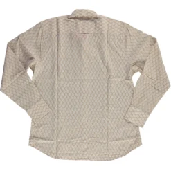 Dushyant Asthana Men's Barrington Shirt - Brown Leaf Print