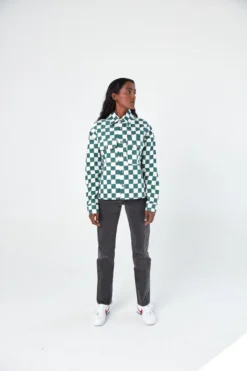 Dushyant Asthana Sophia Chessboard Over Shirt