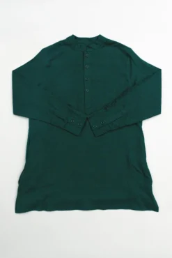 Dushyant Asthana Men's Bombay Oversized Shirt - Dark Green