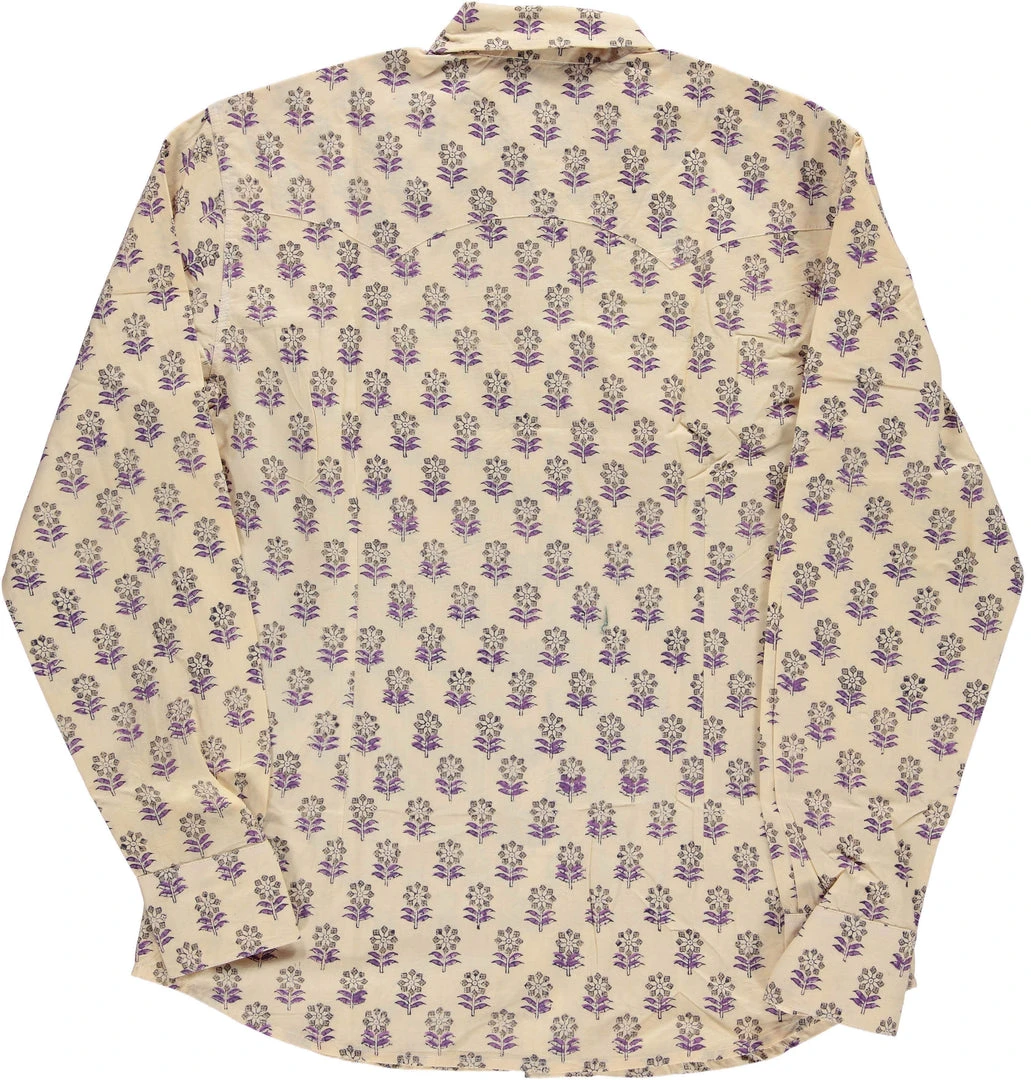 Dushyant Asthana Men's Bandit Western Shirt - Floral Print 7 Dushyant Asthana Men's Bandit Western Shirt - Floral Print