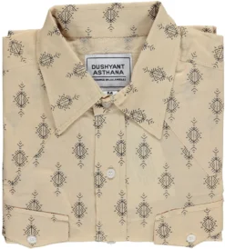 Dushyant Asthana Men's Bandit Western Shirt - Nomad Print
