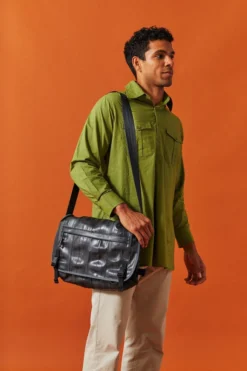 Dushyant Asthana Men's Kameez Oversized Shirt - Light Olive 12 Dushyant Asthana Men's Kameez Oversized Shirt - Light Olive