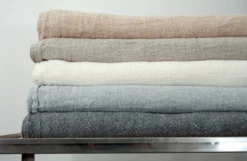 Area Home Elias Linen Blanket Home Goods