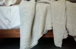 Area Home Elias Linen Blanket Home Goods