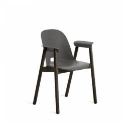 Emeco Furniture Alfi Recycled Armchair - Dark Ash