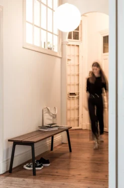 Emeco Furniture Run Bench - Black Frame 16 Emeco Furniture Run Bench - Black Frame