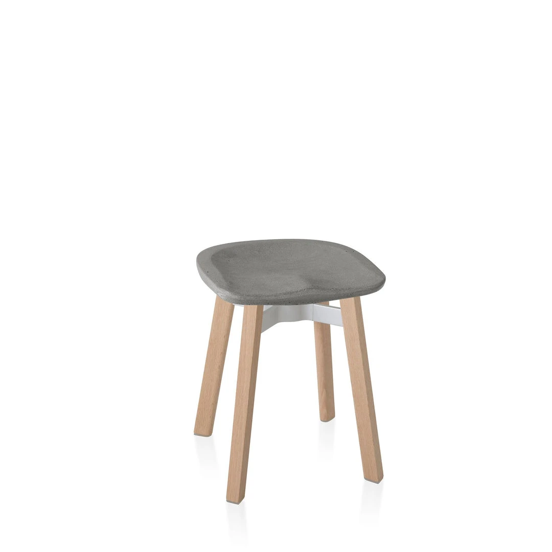 Emeco Su Small Stool - Wood Frame 9 Emeco Su Small Stool - Wood Frame