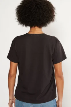 ÉTICA Avril Black Pocket Tee New Arrivals