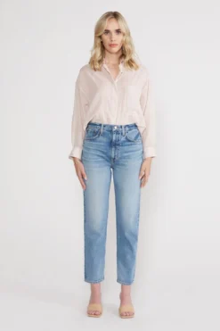 ÉTICA New Arrivals Finn Slim Straight Ankle Jeans - Canyon Reef Shadow