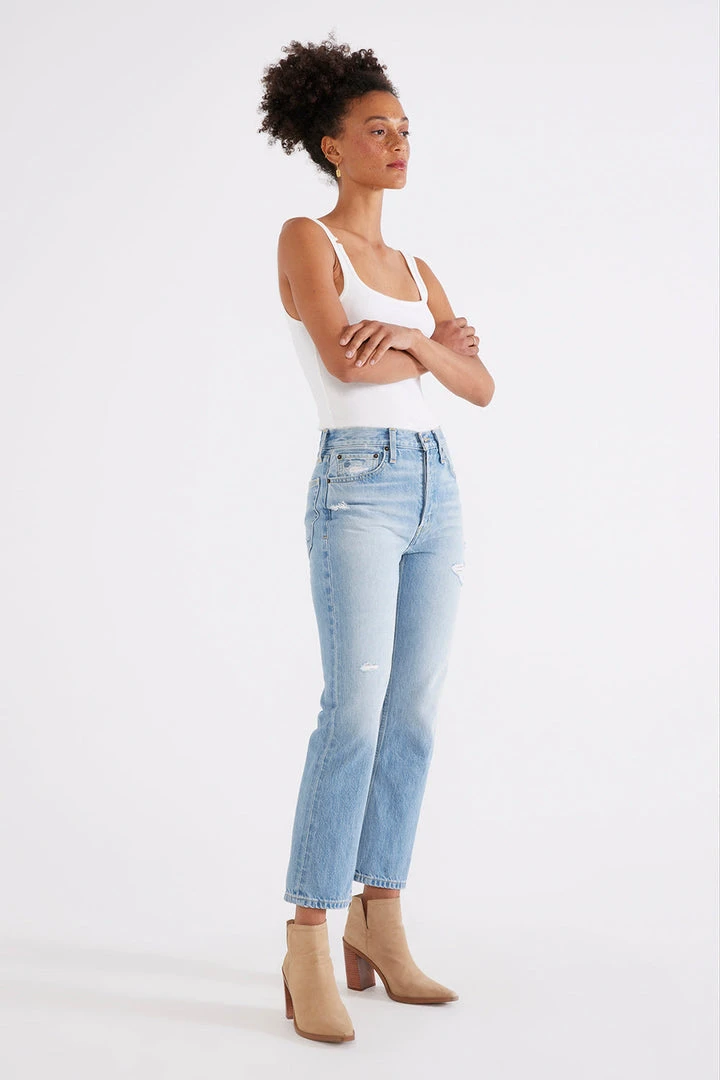 ÉTICA New Arrivals Josie High Rise Crop Jean 7 ÉTICA New Arrivals Josie High Rise Crop Jean