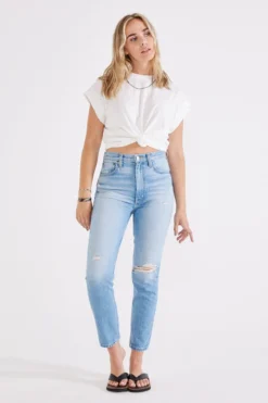 ÉTICA New Arrivals Marcella High Rise Slim Jean