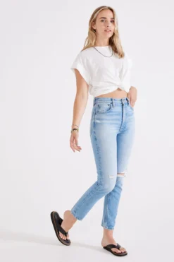 ÉTICA New Arrivals Marcella High Rise Slim Jean 10 ÉTICA New Arrivals Marcella High Rise Slim Jean