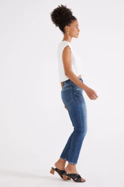 ÉTICA Scarlet Mid Rise Slim Jean New Arrivals