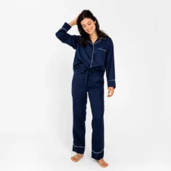 Ettitude Bamboo Lyocell Pajama Pants - Blue Nights