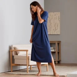 Sijo Eucalyptus Short Sleeve Dress