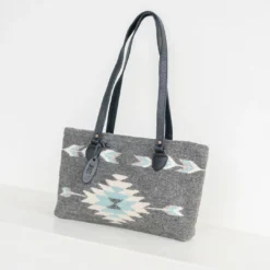 MZ Fair Trade First Frost Wool Shoulder Bag