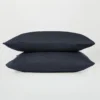 Sijo Home Goods French Linen Pillowcase Set - Pebble