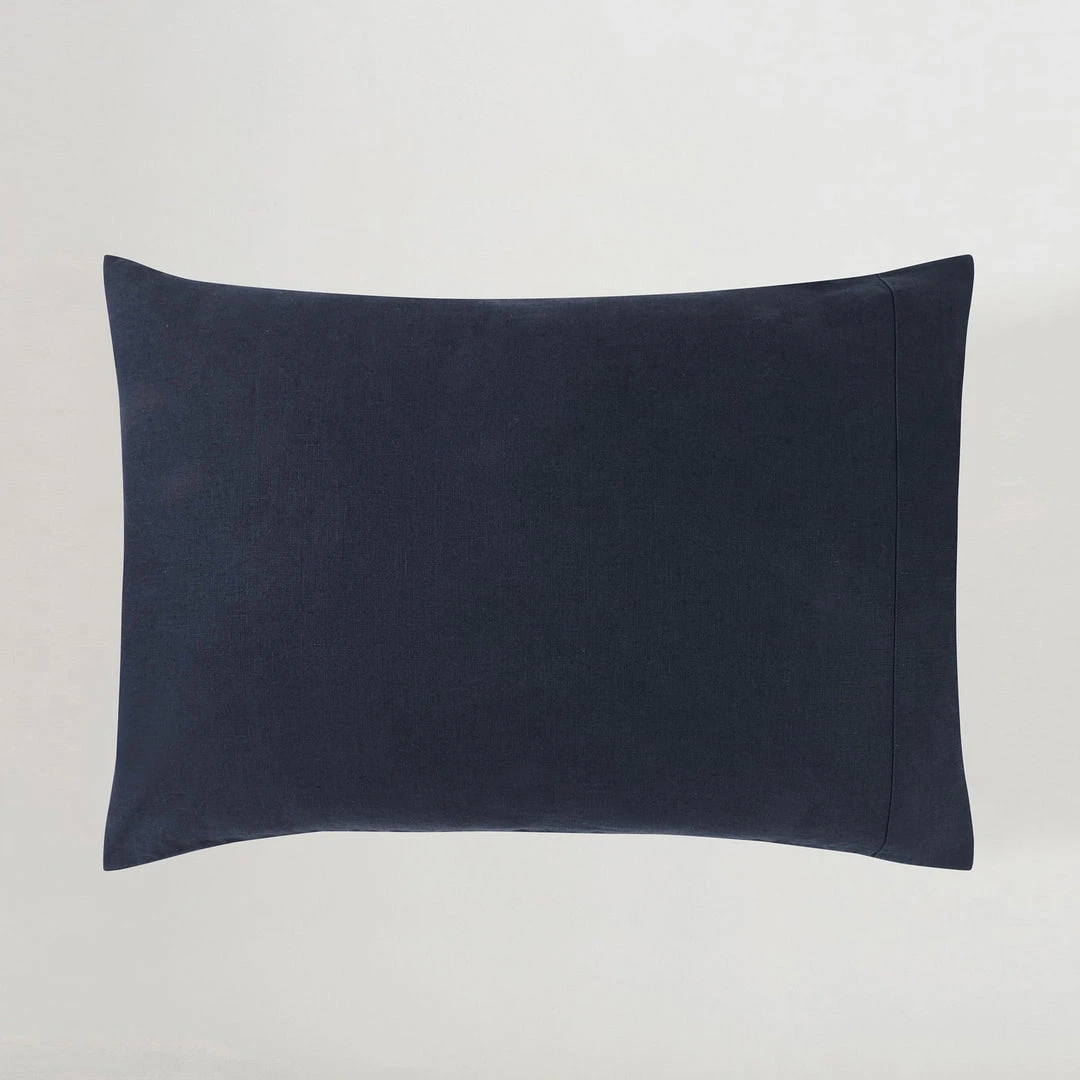 Sijo Home Goods French Linen Pillowcase Set - Pebble 4 Sijo Home Goods French Linen Pillowcase Set - Pebble