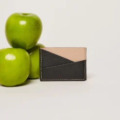 Allégorie Accessories Gala Apple Leather Puzzle Cardholder