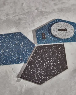 Slash Objects Gem Recycled Rubber Mousepad - Speckled Black Best Sellers