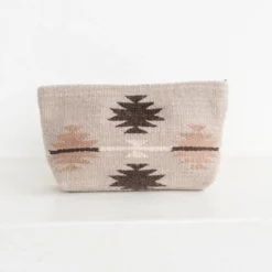 MZ Fair Trade Gemstone Wool Clutch Bag
