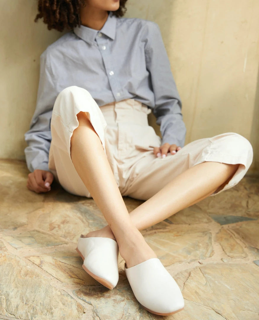 Coclico Gina Shearling Slide - Ecru 4 Coclico Gina Shearling Slide - Ecru