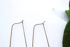 Giulia Letzi + META Jewelry Ginevra Upcycled Drop Earrings - Orange