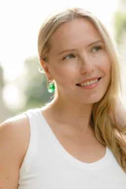 Abby Alley Handcrafted Glass Disc Earrings 25 Abby Alley Handcrafted Glass Disc Earrings